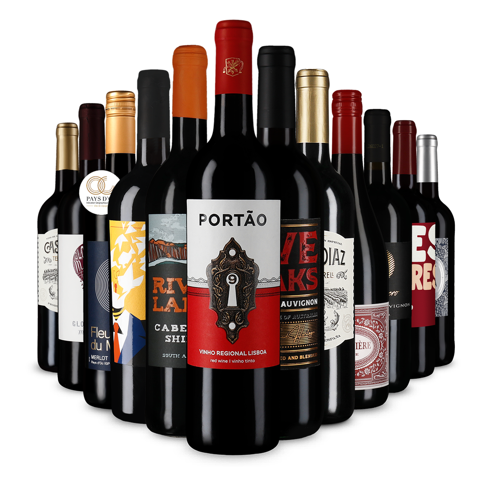 12x1 Rotwein Kennenlernpaket
