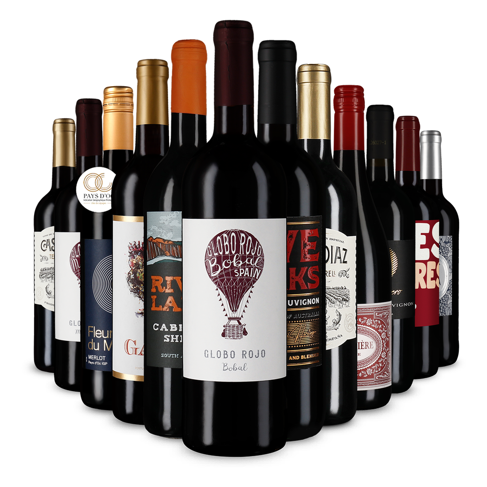 12x1 Rotwein Kennenlernpaket
