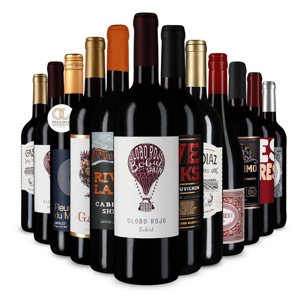 12x1 Rotwein Kennenlernpaket