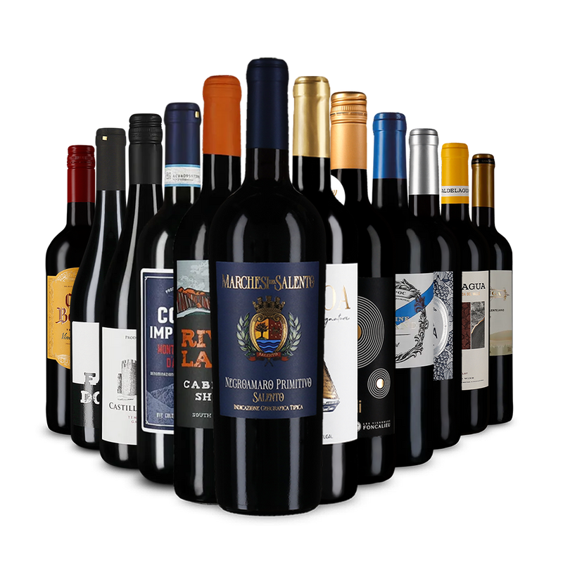 Rotweinempfehlungen im Kennenlernpaket – Gold