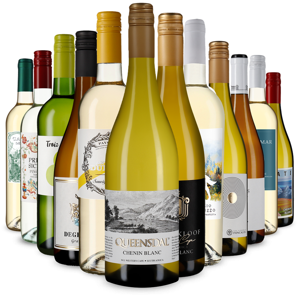 Die Weißwein-Vielfalt im Kennenlernpaket – Gold