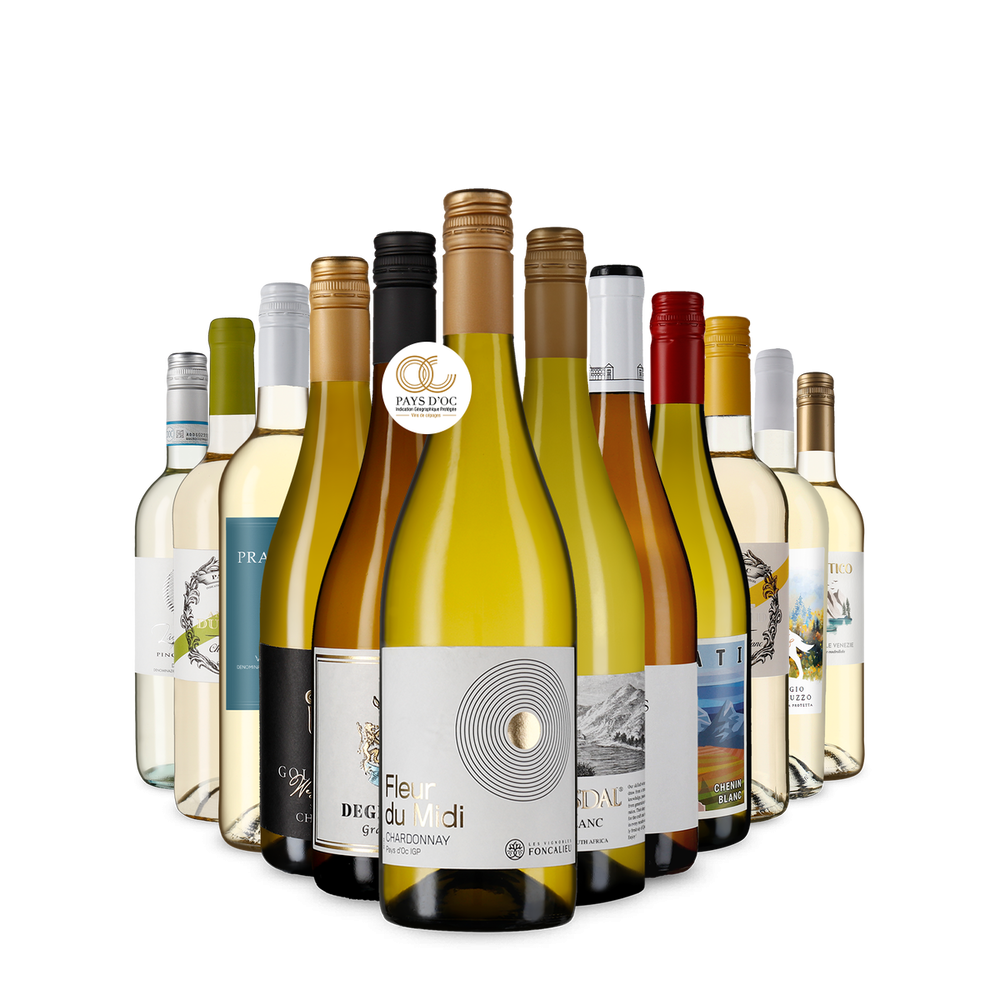 Die Weißwein-Vielfalt im Kennenlernpaket – Gold