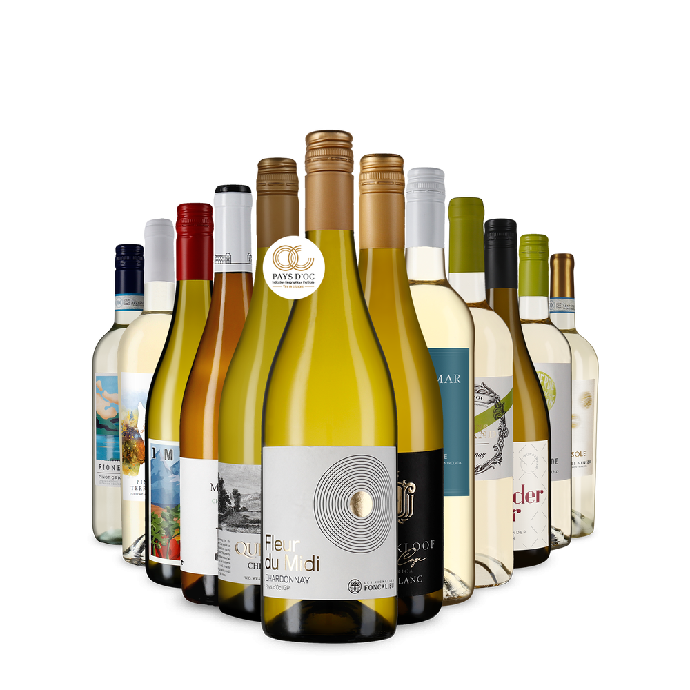 Die Weißwein-Vielfalt im Kennenlernpaket