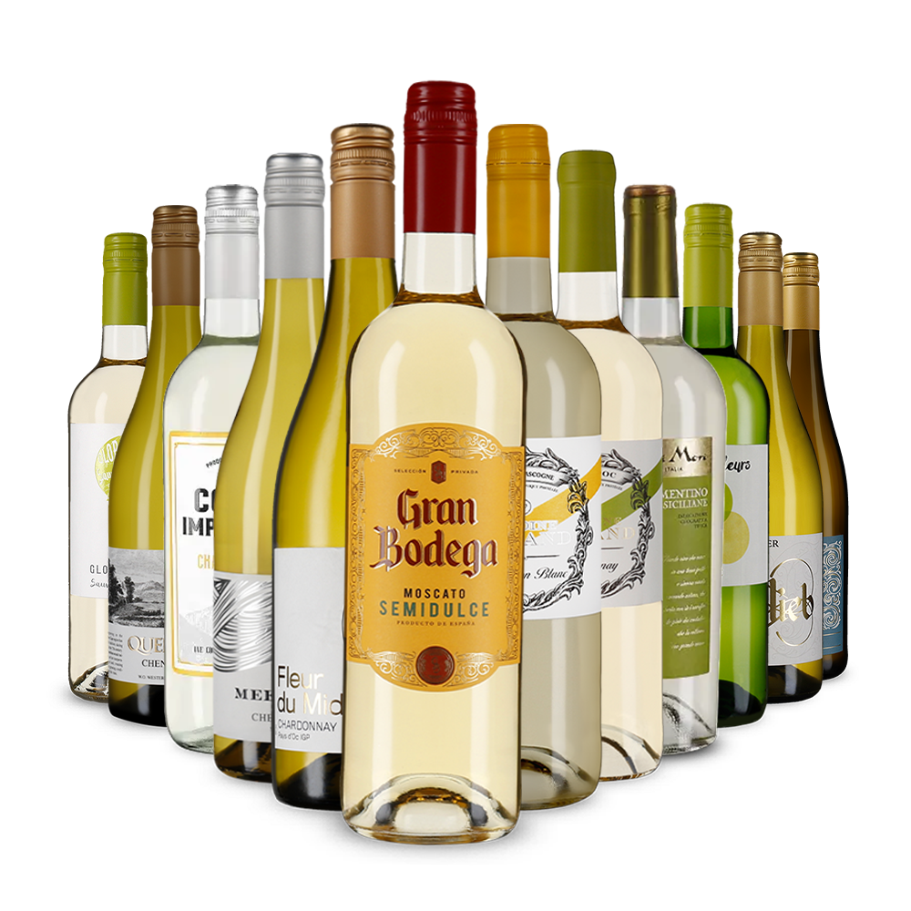 Die Weißwein-Vielfalt im Kennenlernpaket