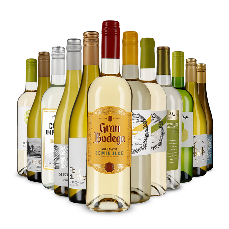Die Weißwein-Vielfalt im Kennenlernpaket