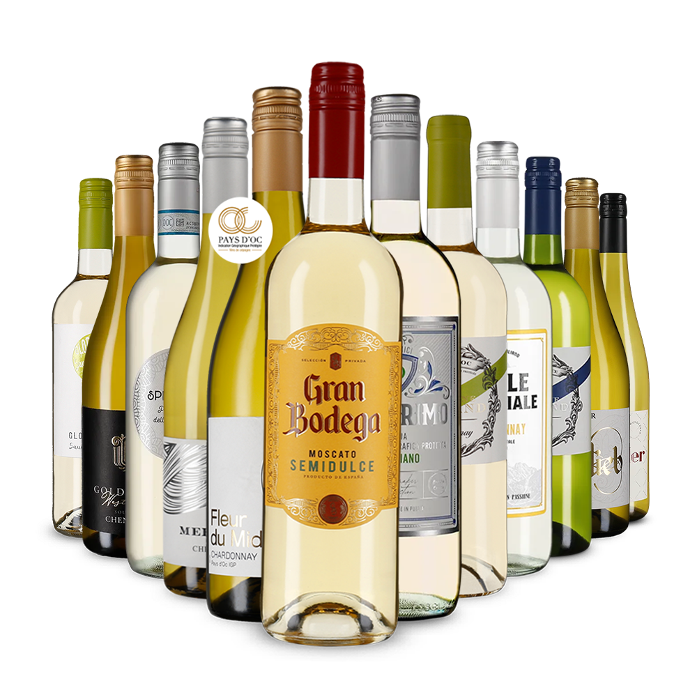 Die Weißwein-Vielfalt im Kennenlernpaket