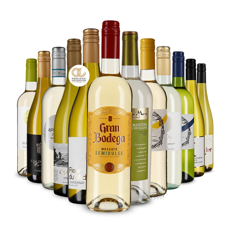 Die Weißwein-Vielfalt im Kennenlernpaket