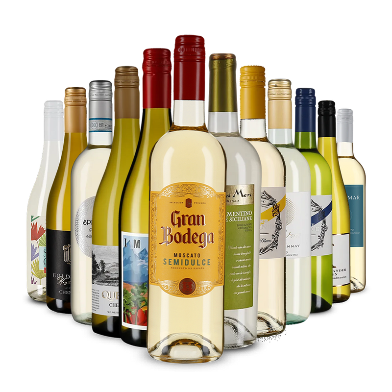 Die Weißwein-Vielfalt im Kennenlernpaket – Gold