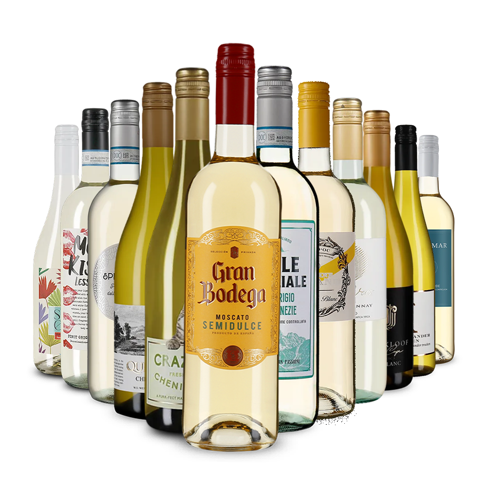 Die Weißwein-Vielfalt im Kennenlernpaket