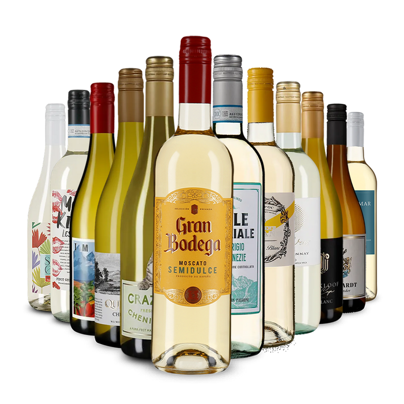 Die Weißwein-Vielfalt im Kennenlernpaket – Gold