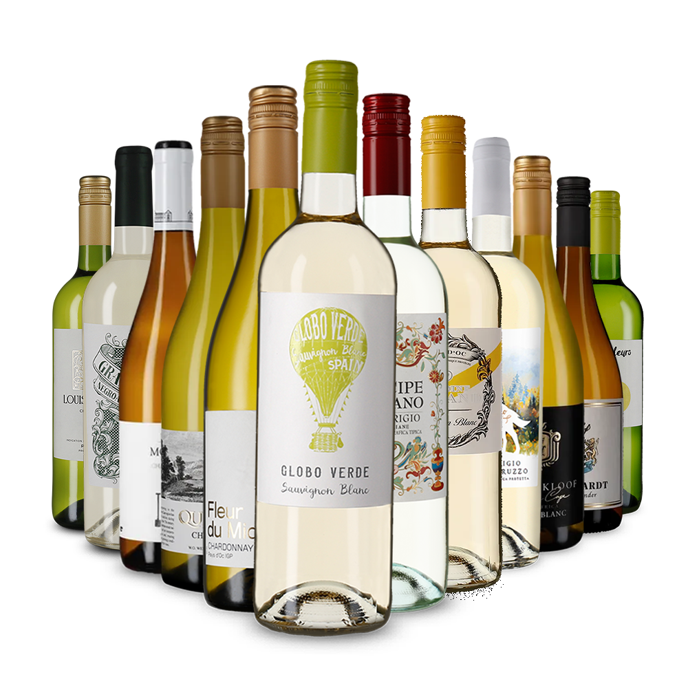 Die Weißwein-Vielfalt im Kennenlernpaket – Gold