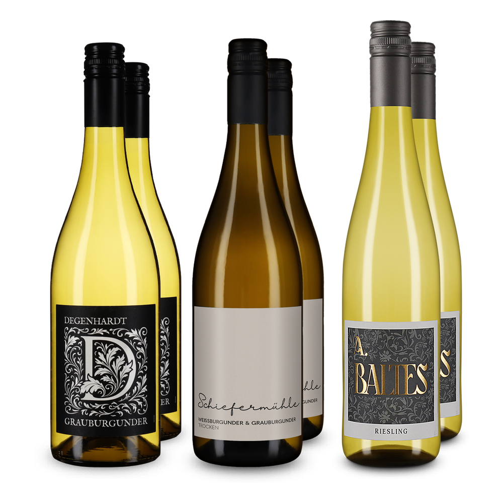 3x2 Weißwein Entdeckerpaket Deutschland