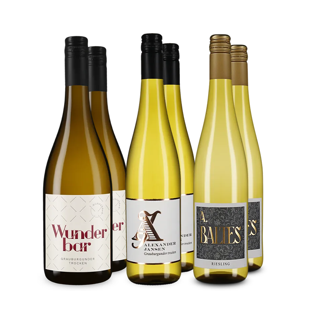 Deutsche Weißweine im Entdeckerpaket