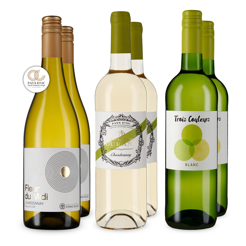3x2 Weißwein Entdeckerpaket Frankreich