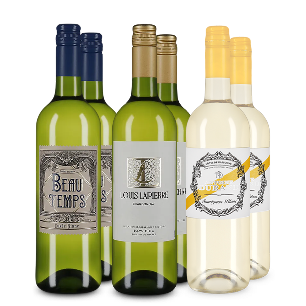 Frankreich: Weißwein-Entdeckerpaket