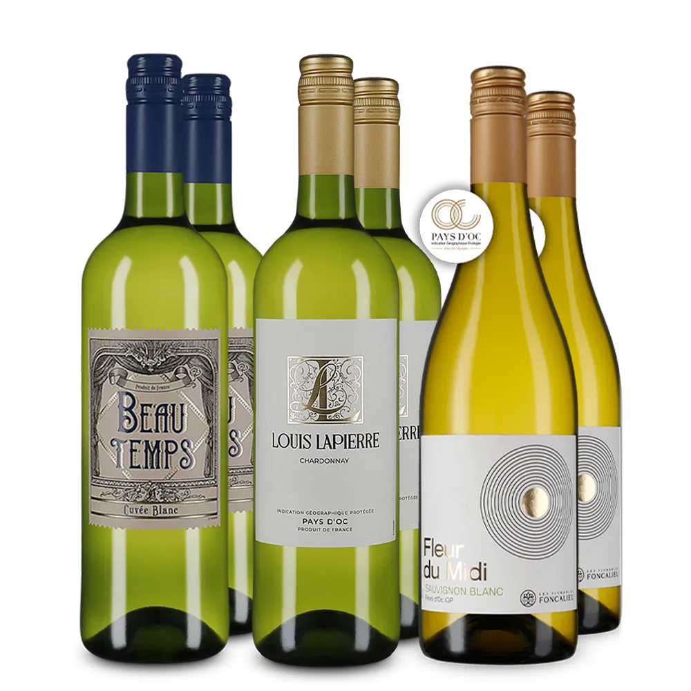 Frankreich: Weißwein-Entdeckerpaket