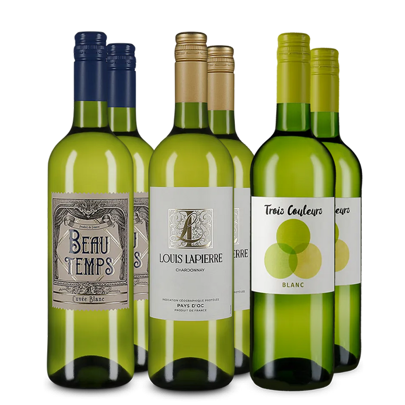 Frankreich: Weißwein-Entdeckerpaket