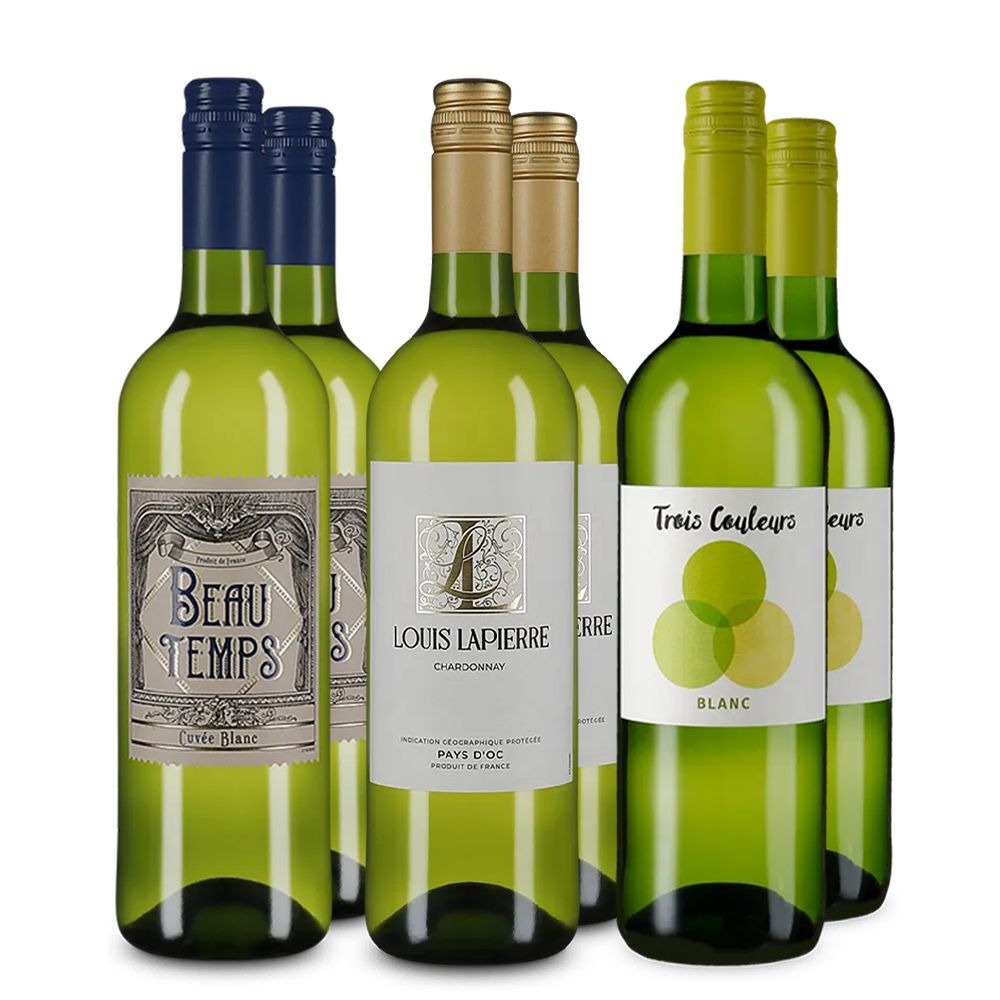 Frankreich: Weißwein-Entdeckerpaket