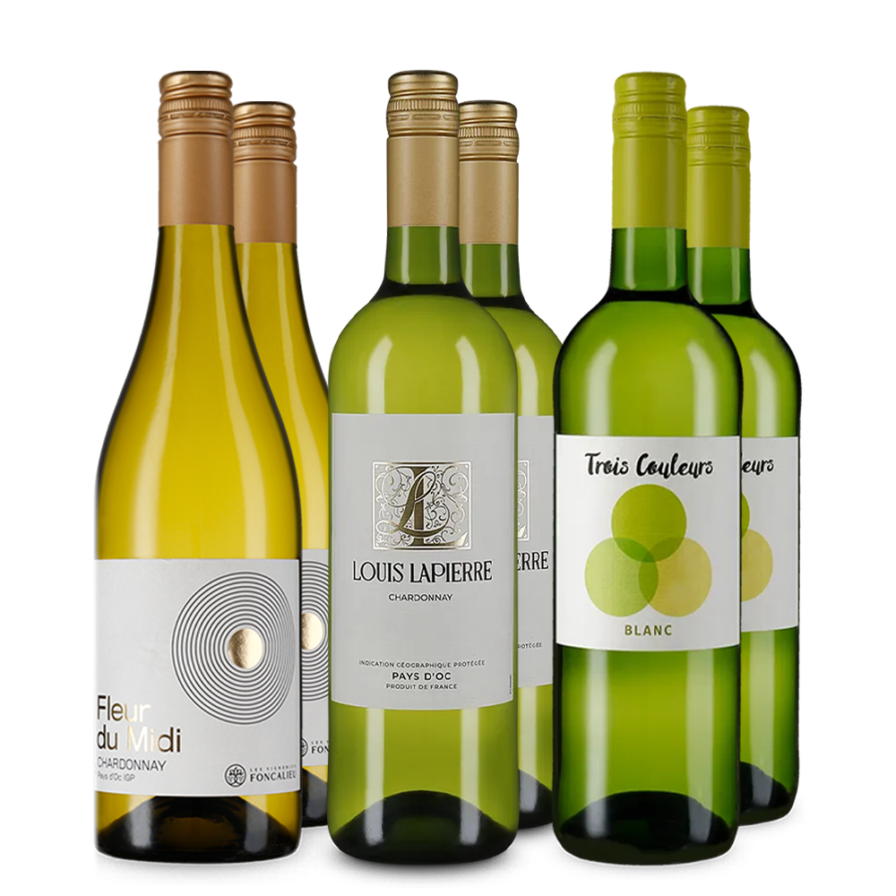 Frankreich: Weißwein-Entdeckerpaket