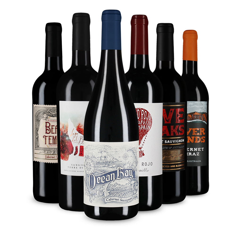 6x1 Rotwein Gold prämiert