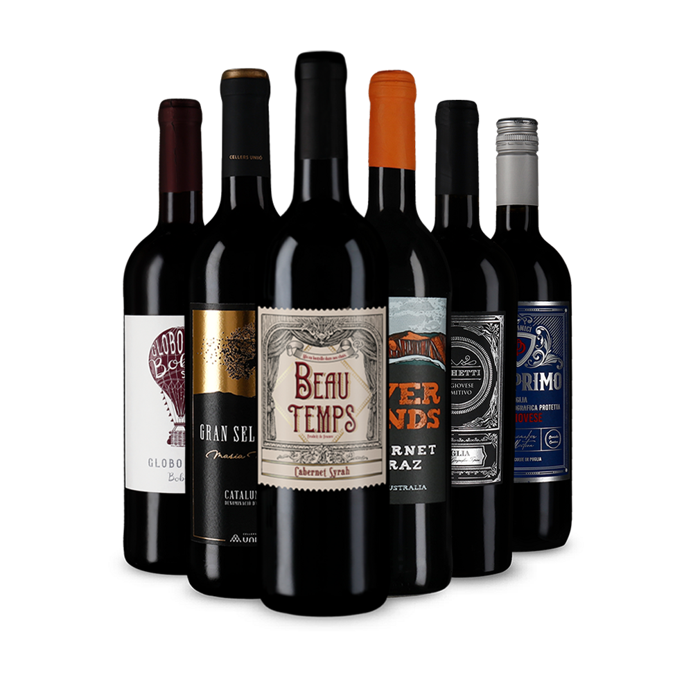 Rotwein international: das Goldsieger-Paket