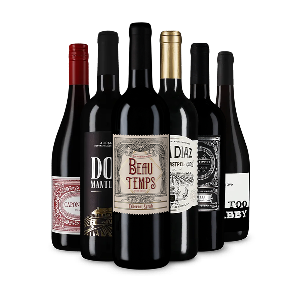 Rotwein international: das Goldsieger-Paket