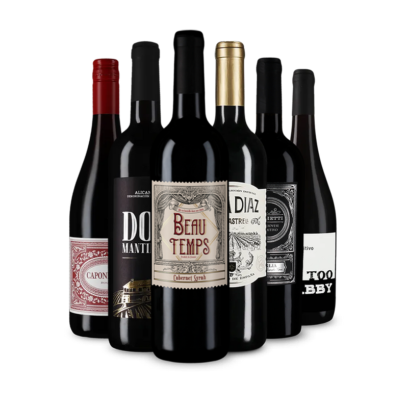 Rotwein international: das Goldsieger-Paket – Gold