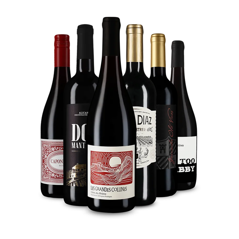 Rotwein international: das Goldsieger-Paket – Gold