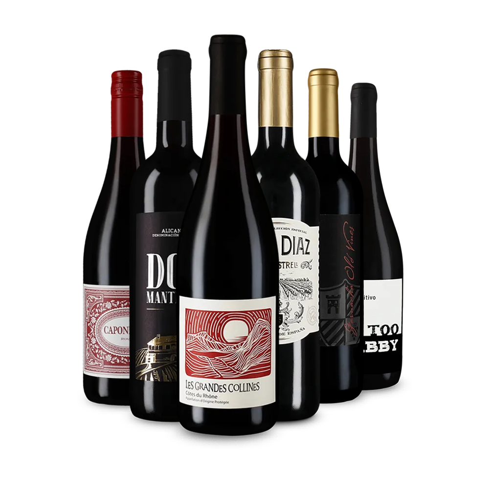 Rotwein international: das Goldsieger-Paket
