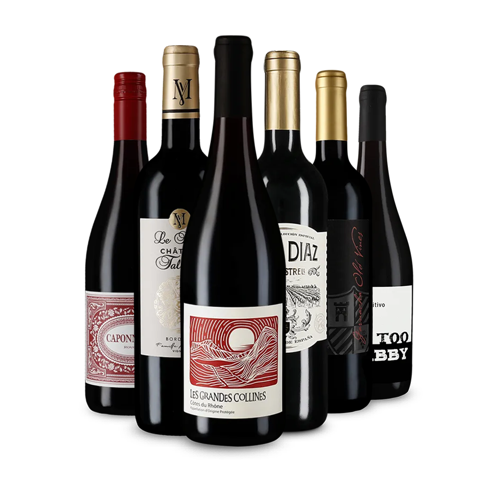 Rotwein international: das Goldsieger-Paket
