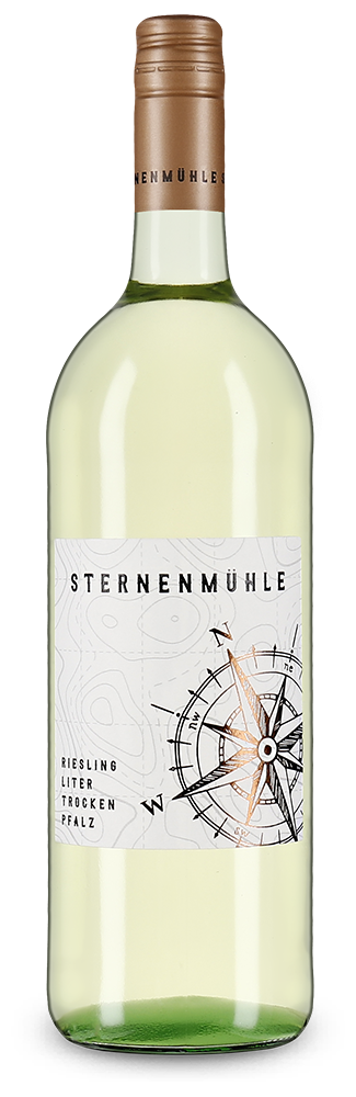 Sternenmühle Riesling trocken Liter 2024 – Gold
