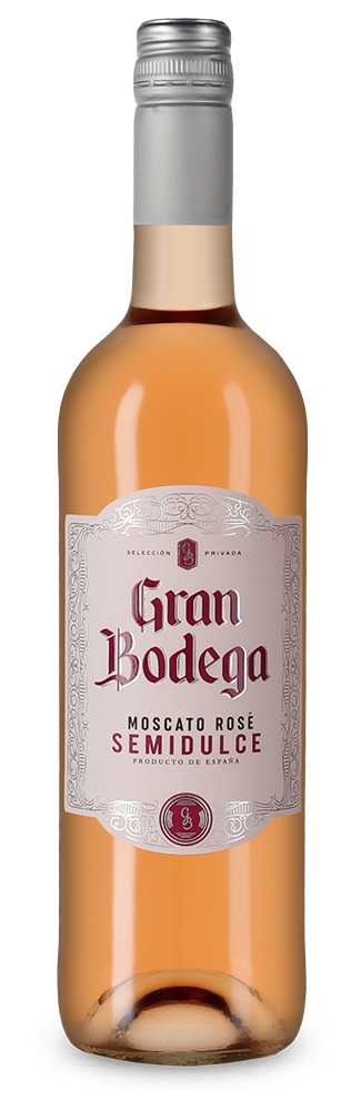 Gran Bodega Moscato Rosé semidulce 2023 – GoldClub
