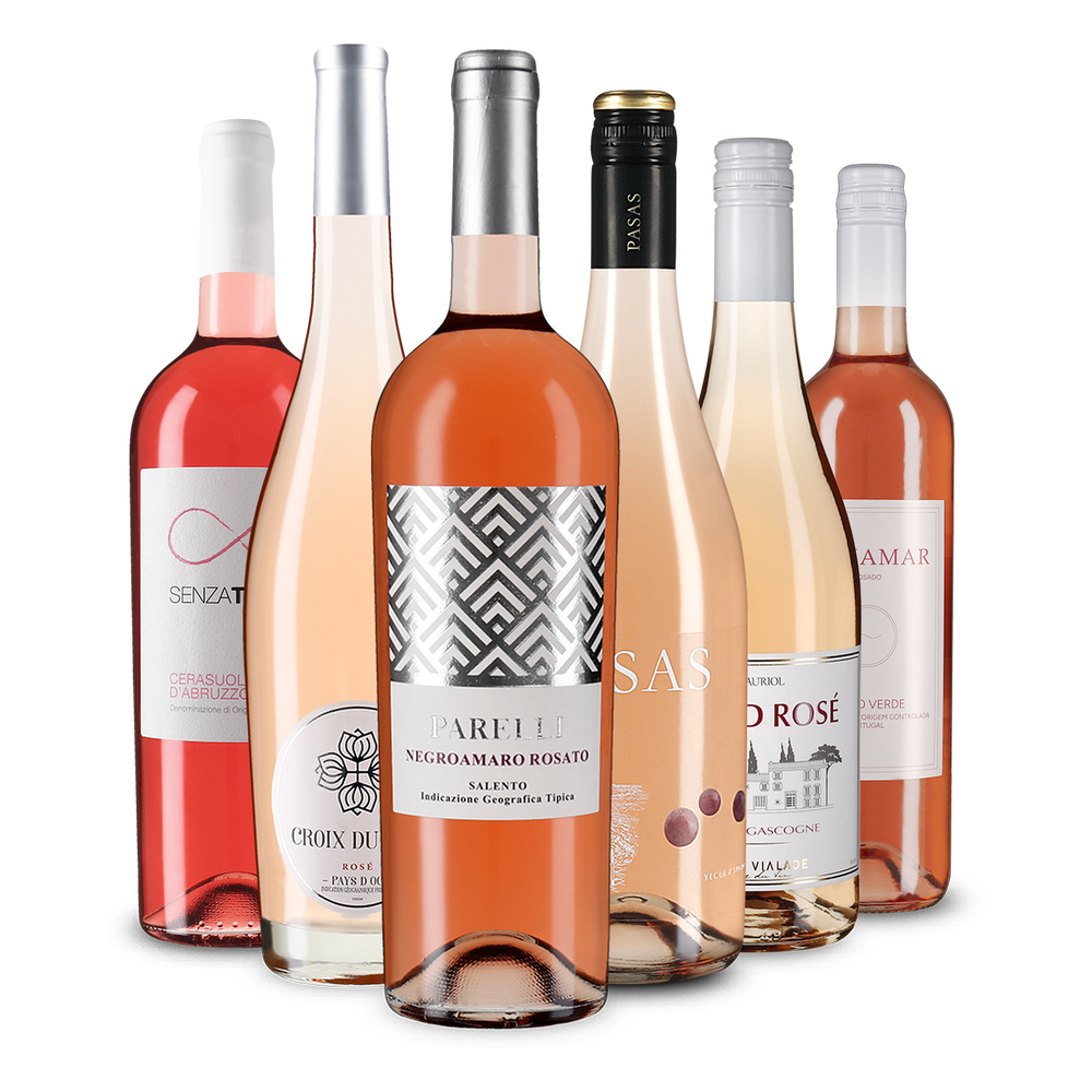 6x1 Rosé Entdeckerpaket Europa