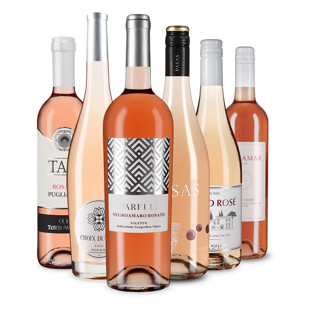 6x1 Rosé Entdeckerpaket Europa