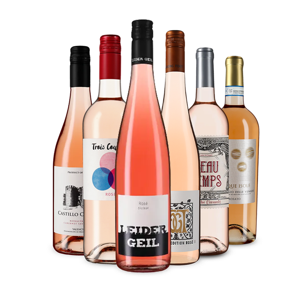 Europas Rosé-Vielfalt im Entdeckerpaket – Gold