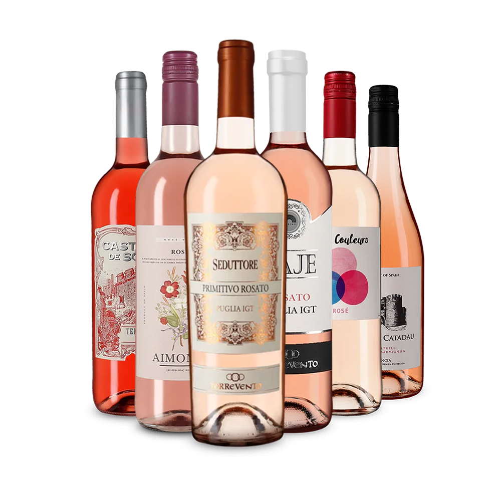 Europas Rosé-Vielfalt im Entdeckerpaket – Gold