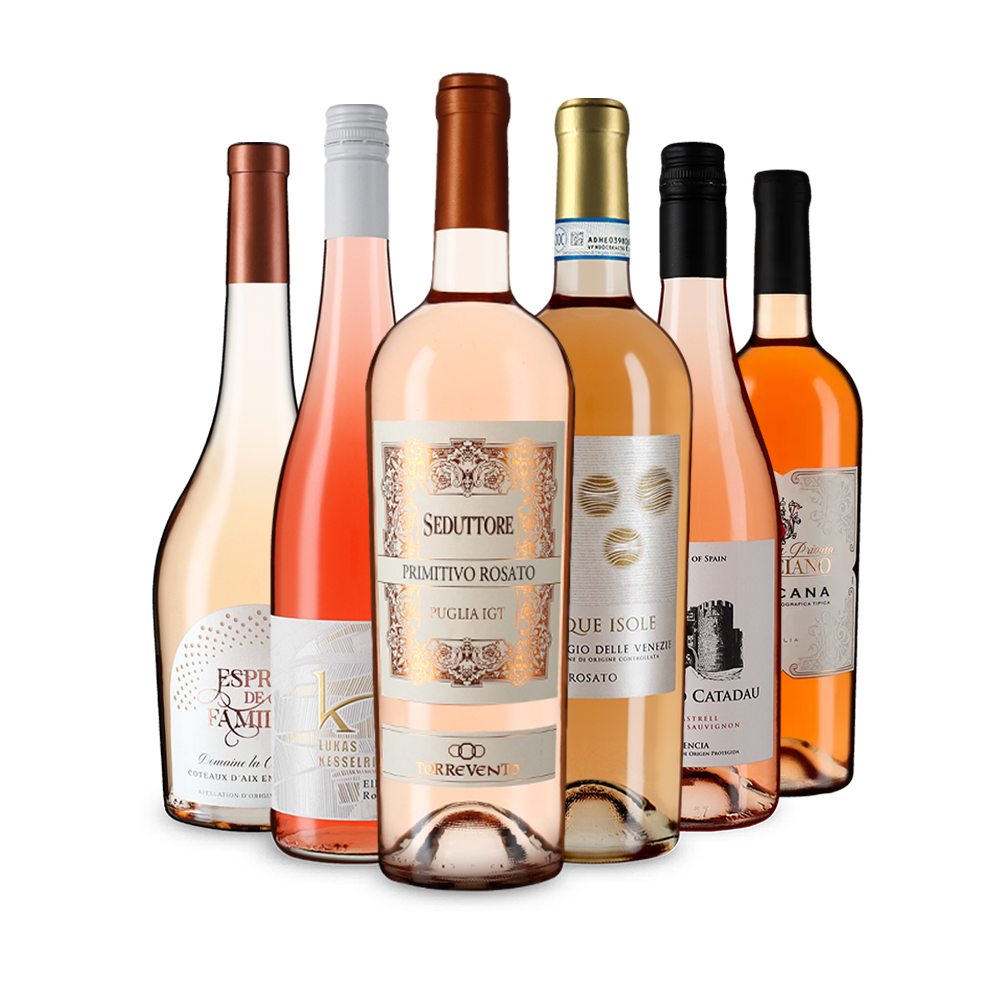 Europas Rosé-Vielfalt im Entdeckerpaket – Gold