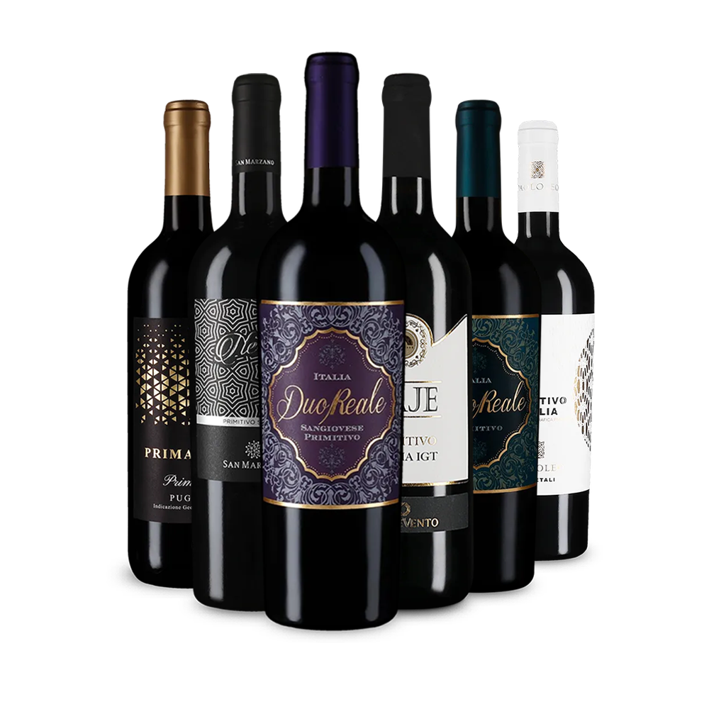 Primitivo-Highlights aus Apulien – Gold