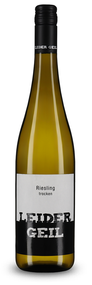 LEIDER GEIL Riesling trocken 2024 – Gold