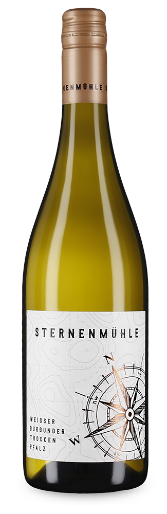 Sternenmühle Weißer Burgunder trocken 2024 – Gold