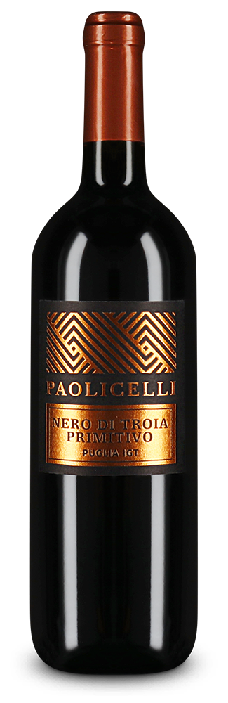 Casa Vinicola Botter Paolicelli Nero di Troia Primitivo 2024 – Gold