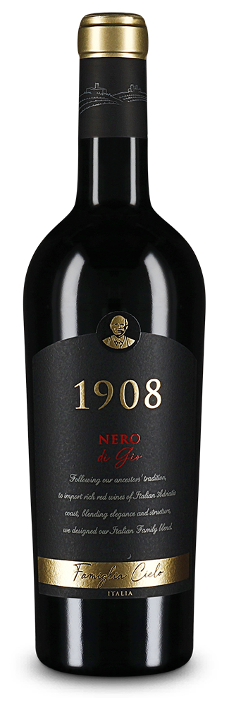 Cielo e Terra Nero di Gio Rosso d'Italia 2021 – Gold