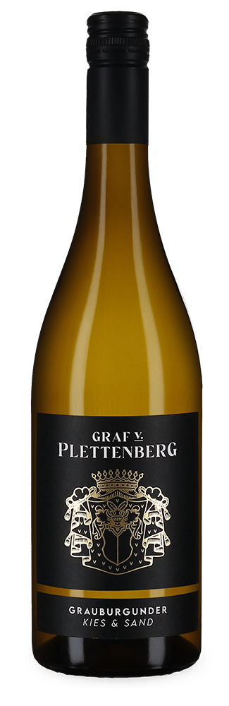 Graf Plettenberg Kies & Sand Grauburgunder trocken 2024 – Gold