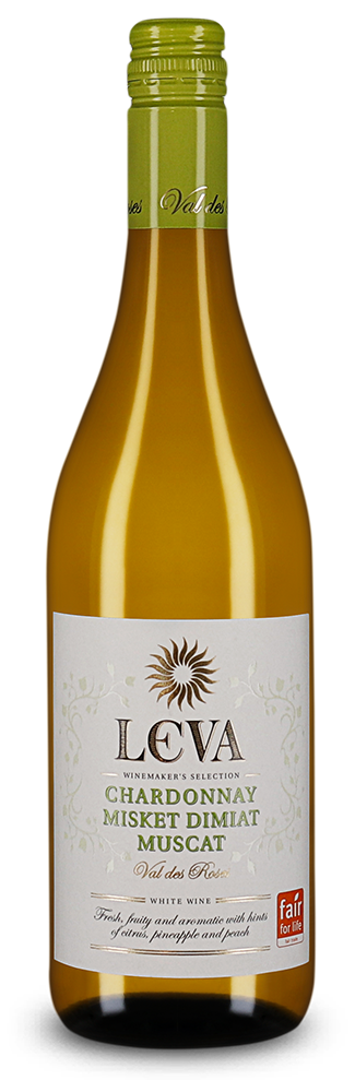 Vinex Slavyantsi Leva Winemakers Selection Chardonnay, Misket, Dimiat & Muscat 2024 – Gold