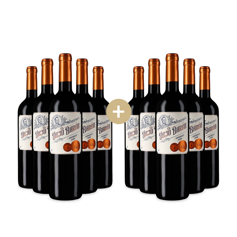 5+5 Flaschen Tempranillo Syrah 2022 – Gold
