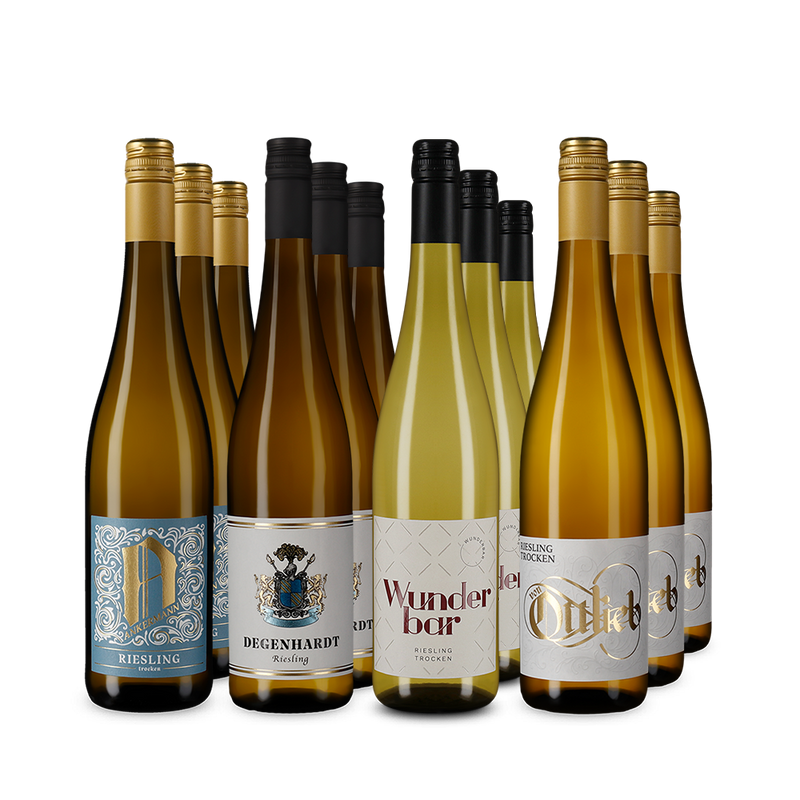 Pfälzer Riesling-Hits im 4x3-Paket