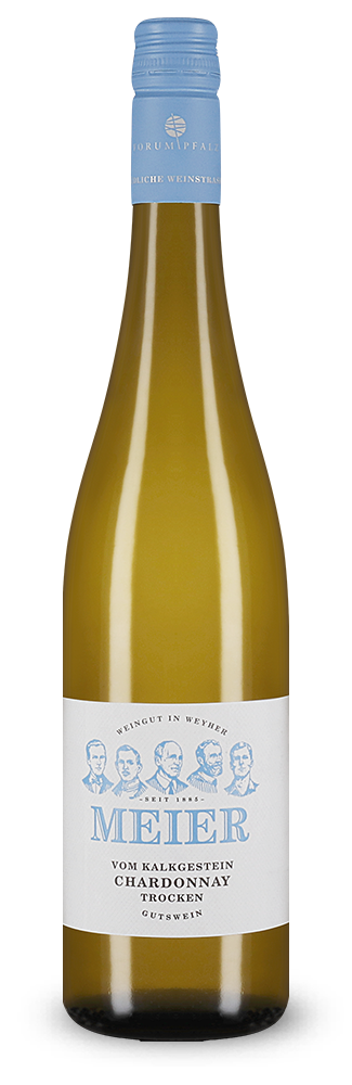 Meier Chardonnay vom Kalkgestein trocken 2024 – Gold