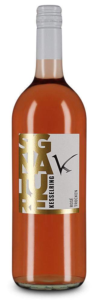 Kesselring Signature Rosé trocken Liter 2024 – Gold