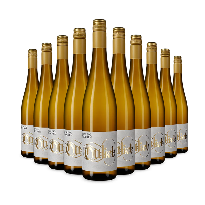 10 Flaschen Riesling trocken 2024 – Gold