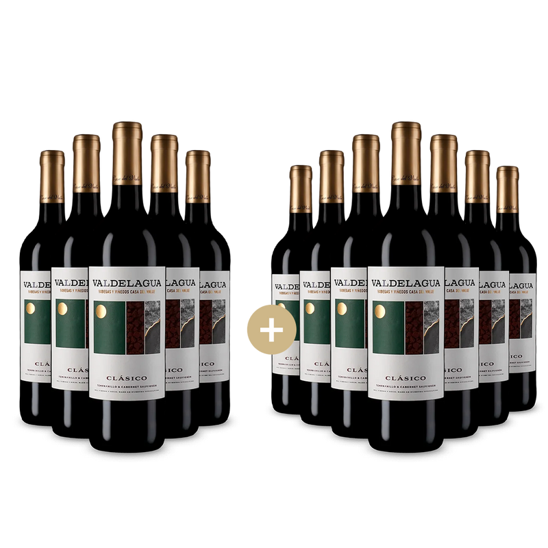 5+7 Flaschen Valdelagua Clásico Tinto 2023 – Gold